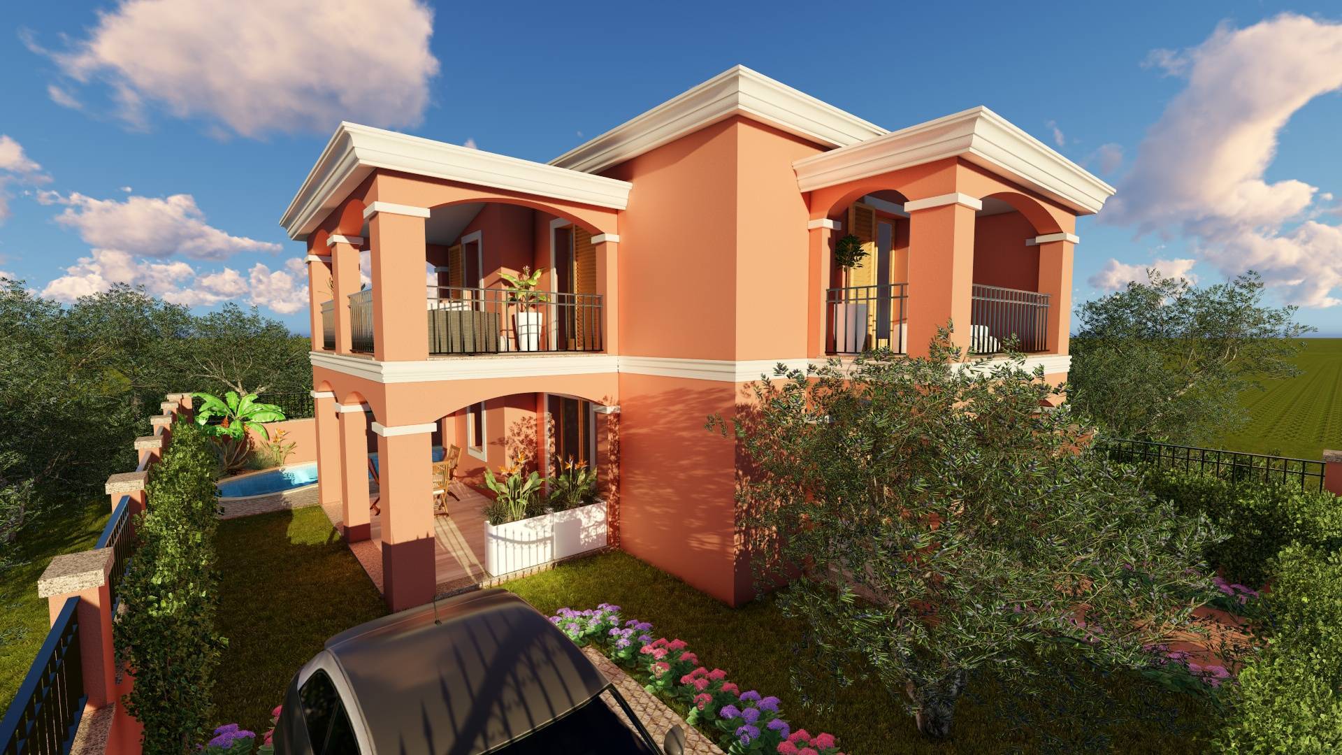 Villetta Bifamiliare a Castiadas